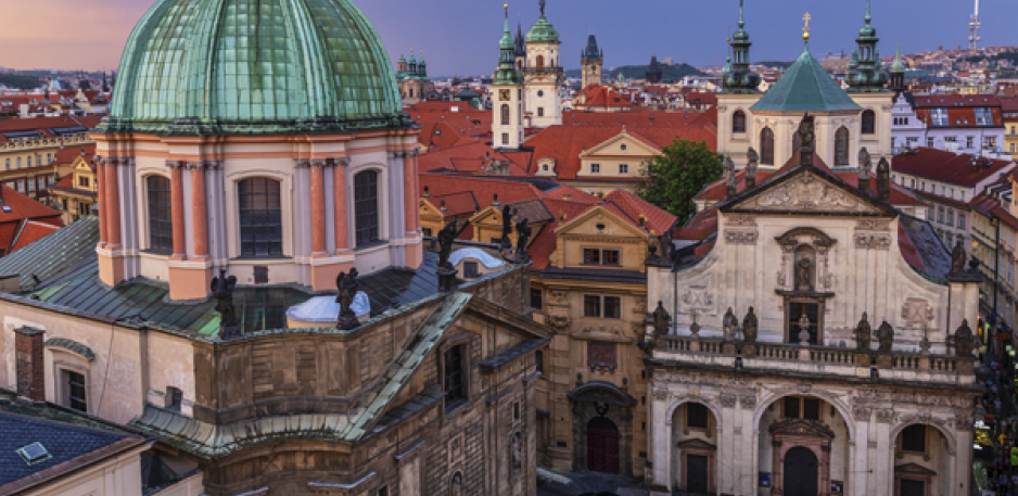 Prague skyline